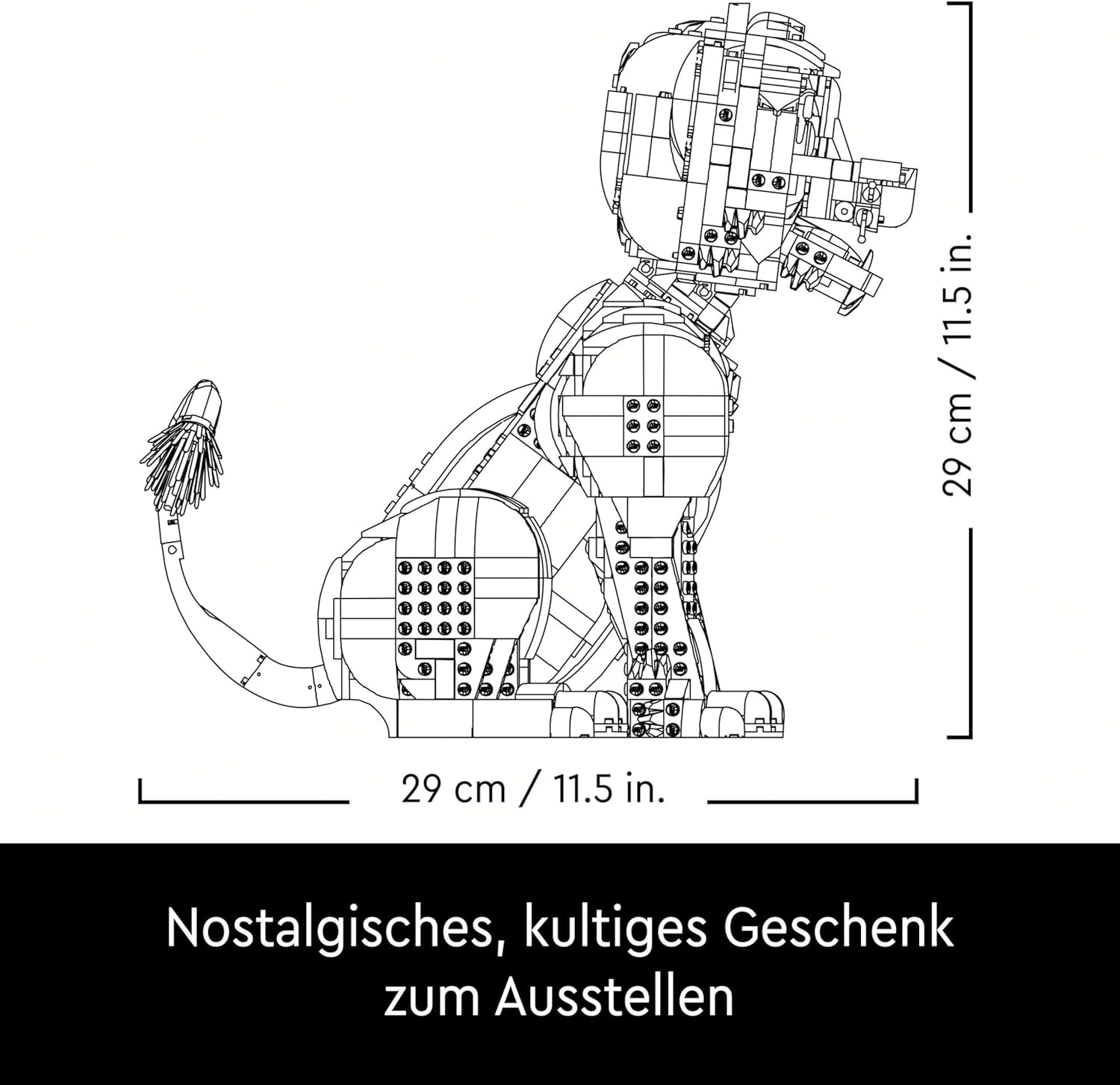Lego Ç€ Disney Simba, mladý lví král, stavebnice do sbírky s kreativními figurkami zvířat, relaxační aktivita pro dospělé, tip na dárek pro ženy 43247 Stavebnice Besuche den LEGO-Store