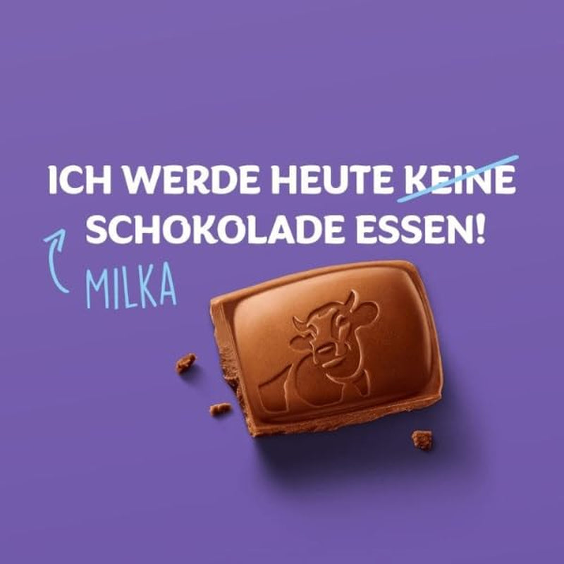 Batoane Milka & OREO – Ciocolată cu lapte alpină cu bucăți crocante de biscuiți OREO în cremă de lapte – 13 x 185g