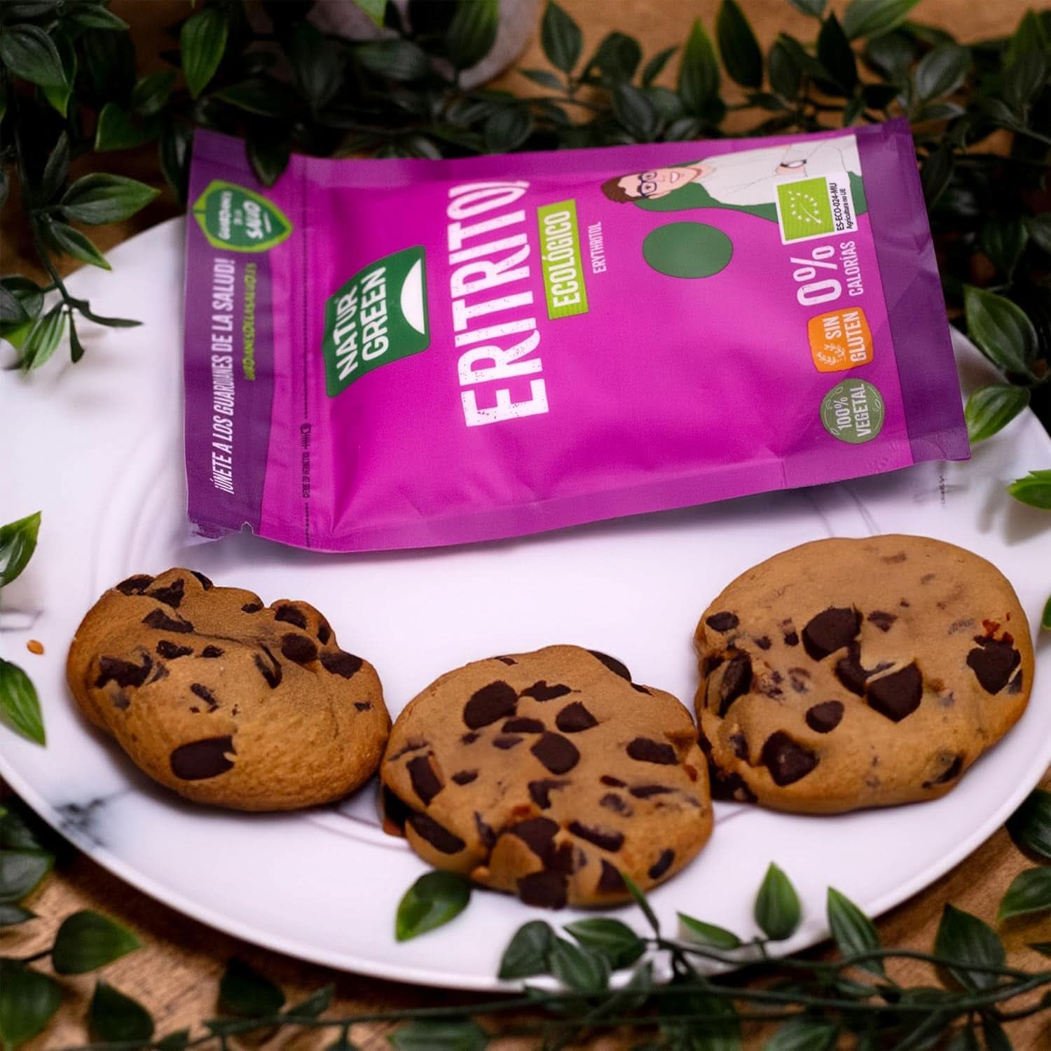 Bio Erythritol, přírodní sladidlo, organické, nízký glykemický index, 500 gramů sladidla Naty Shop