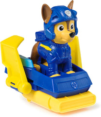 PAW PATROL, Chase Action Pup, figurină de joacă cu mini avion de salvare cu aripi pliabile, jucărie pentru copii începând cu vârsta de 3 ani Action figures Naty Shop