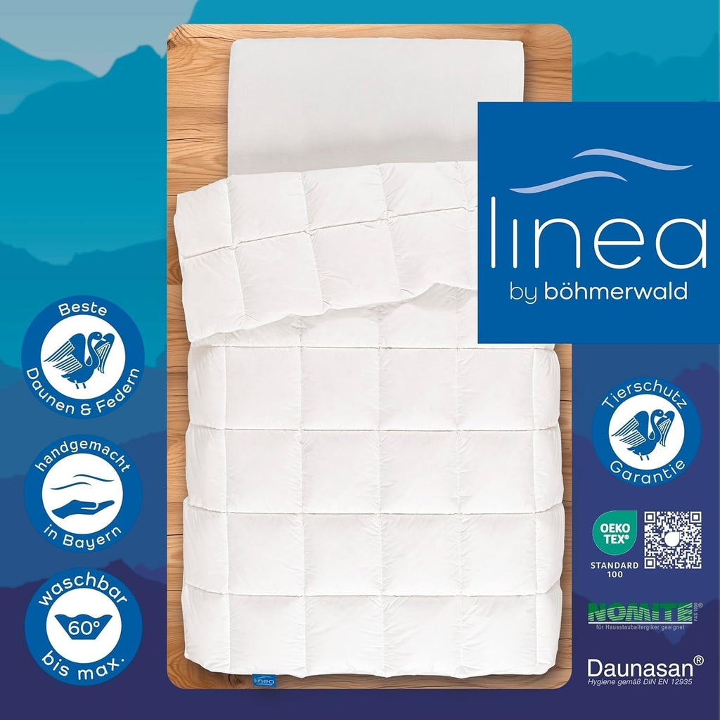 Plapumă confort, (90 puf / 10 pene), alb, 135 X 200 Cm Plapumi si pilote Naty Shop