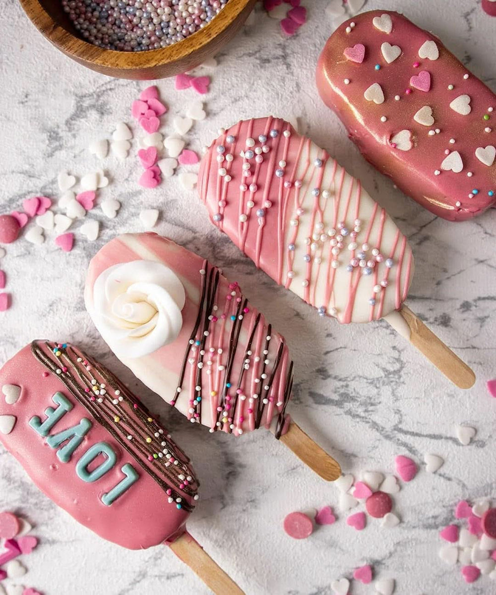 RUF Fairy Dust, praf de sclipici comestibil într-o sticlă cu pompă pentru pulverizare, 10 grame Sprinkles Naty Shop