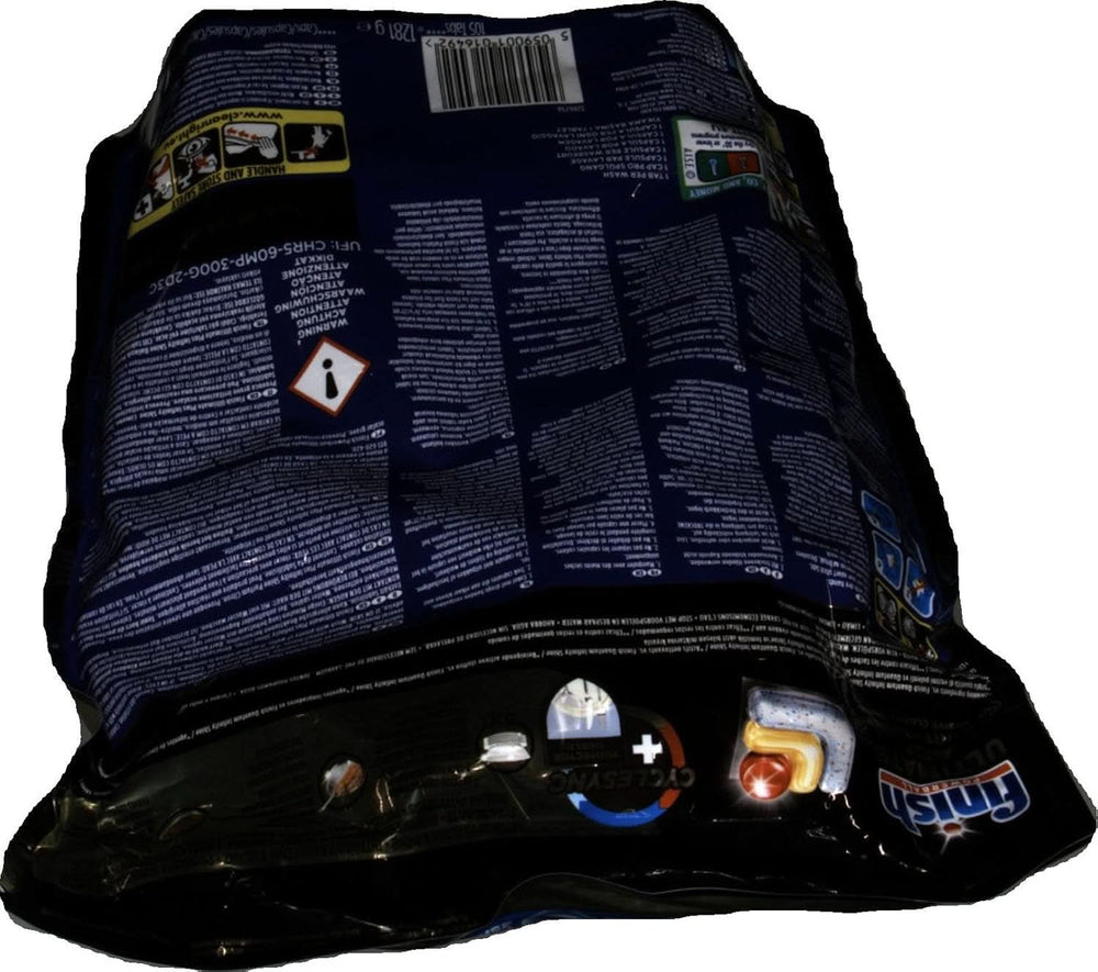 Finish Ultimate plus Infinity Shine Citrusové tablety do myčky nádobí - Tablety do myčky, intenzivní čištění - 105 kapslí, citron Naty Shop