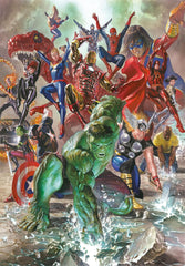 Clementoni Marvel Puzzle 500 Piese Adulți - Puzzle Adulți în 49 X 36 Cm - Puzzle Adulți Provocator De la Clementoni 35546 Puzzle Naty Shop