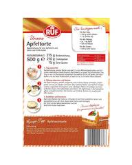RUF Apfeltorte, Backmischung Für Eine Apfel-Torte Mit Sahne-Creme Und Zimt-Zucker, Apfel-Zimt-Torte, Vegan Naty Shop