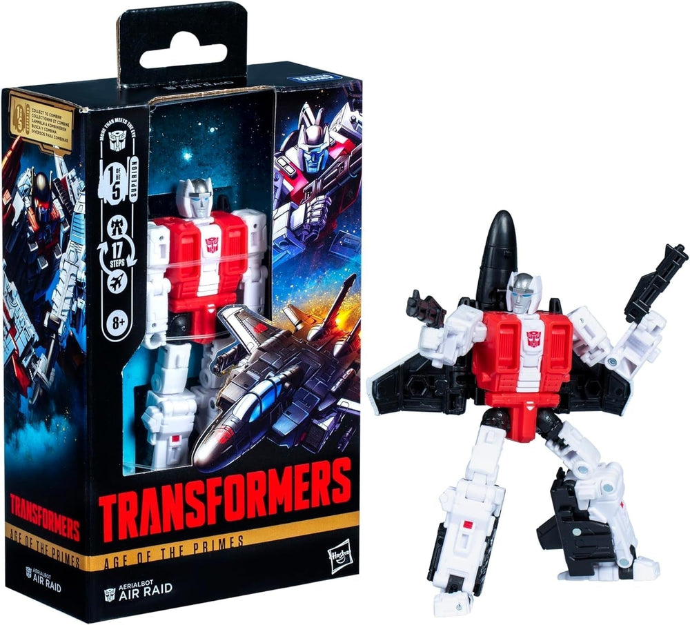 Transformers Age of the Primes Deluxe-Class Aerialbot Air Raid figurină de acțiune Action figures Naty Shop
