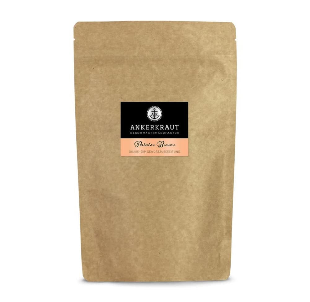 Ankerkraut Patatas Bravas, Gewürzmischung für Spanish Kartoffelwürfel, 90g v korkovém skle