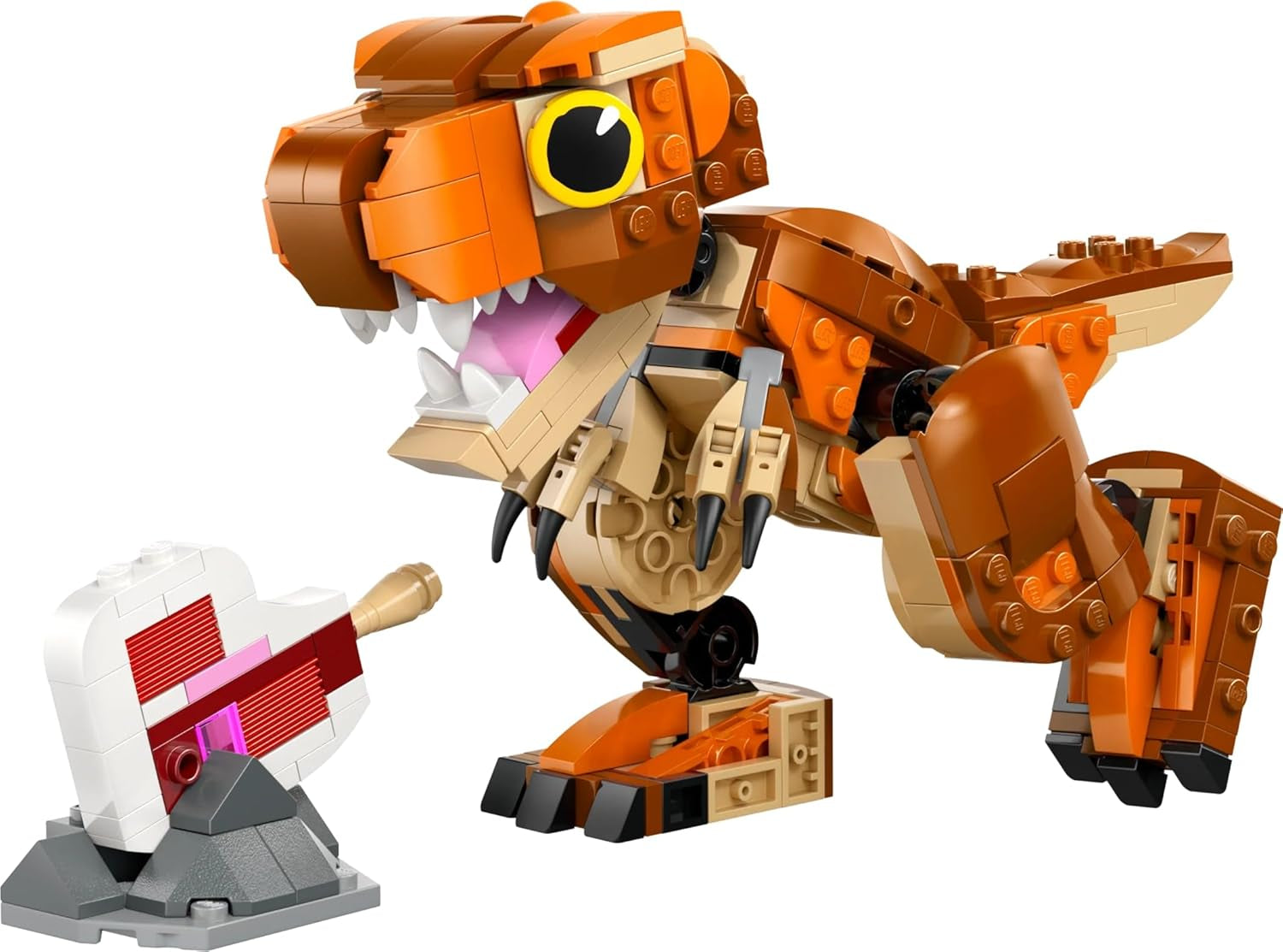 LEGO Jurassic World Little Eatie: Stavebnice T. Rex pro chlapce a dívky 7letá stavebnice dinosaura Dětský dárkový model s pohyblivými ústy, hlavou a ocasem 76967 Stavebnice Besuche den LEGO-Store