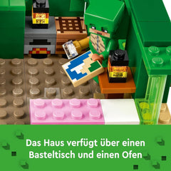 LEGO Minecraft The Turtle Beach House Toy House s doplňky pro dívky a chlapce od 8 let, sada se zvířátky a postavami z videohry, dárek pro hráče 21254 Stavebnice Besuche den LEGO-Store