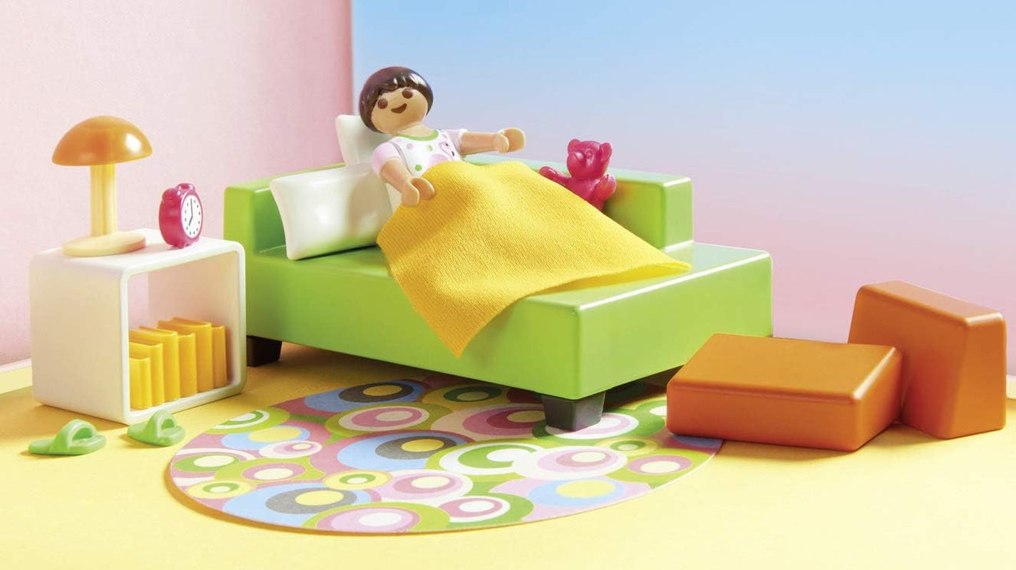 Casă de păpuși PLAYMOBIL 70209 Cameră de tineret cu figurină de fată și accesorii, de la 4 ani Casute de papusi Naty Shop