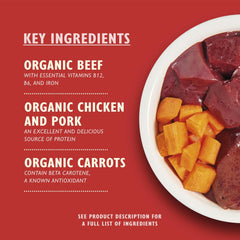 Hrană umedă Lily's Kitchen pentru pisici adulte, cu ingrediente naturale, pachet multiplu de tăvi, pate organic, fără cereale, 4 x (8 x 85g)