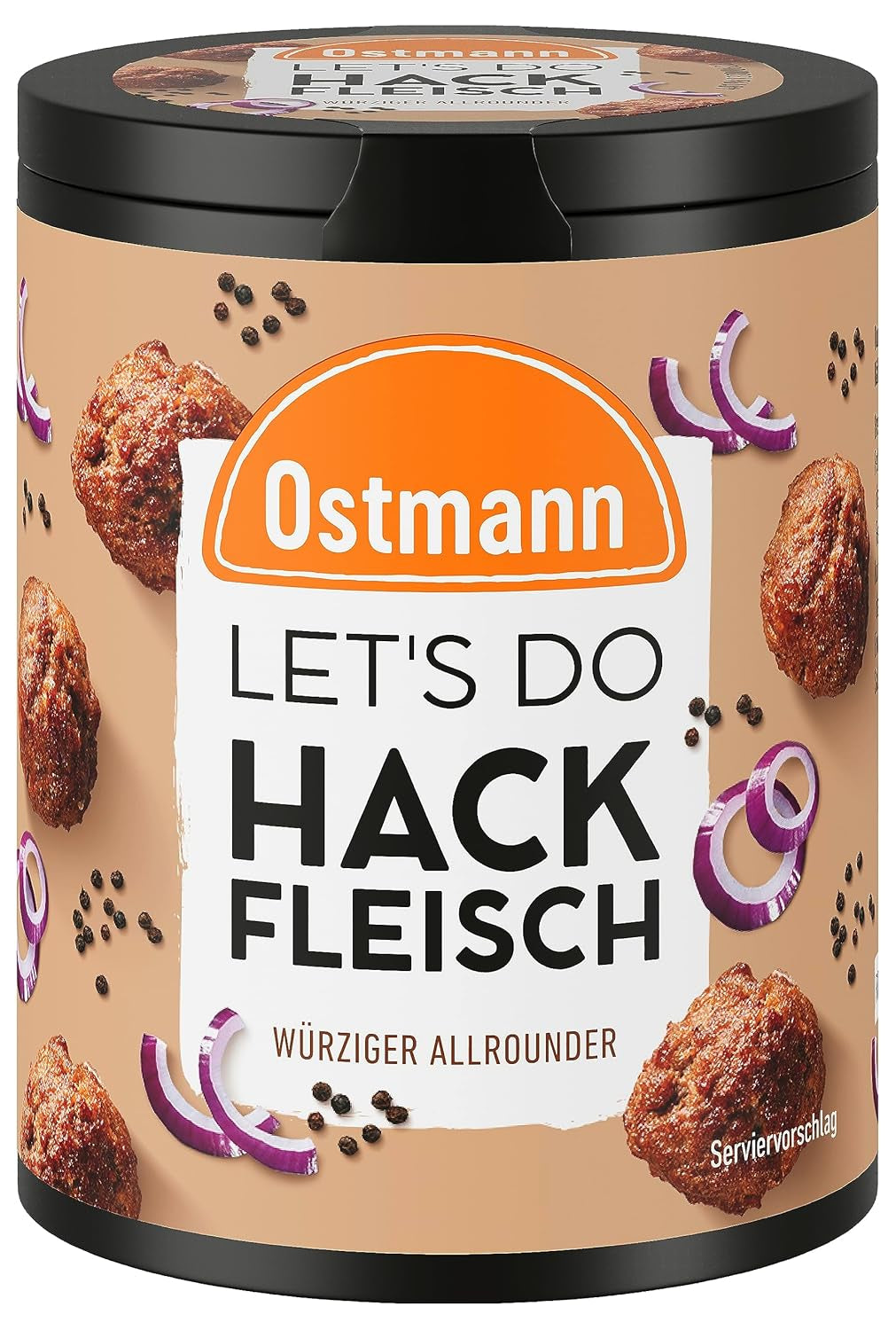 Ostmann Gewürze - Let's Do Fisch Allrounder | Gewürzsalz für Bratfisch, Flammlachs und Meeresfrüchte | Würziger Allrounder s hořčicí, citronem a koprem | 85 g v recyklované tyči Metalldose