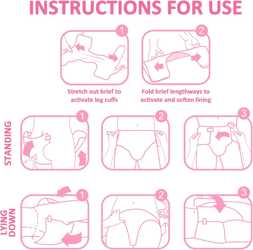 Pleny s potiskem pro dospělé 5500-5800 ml, 10 kusů - Baby Usagi (XL)