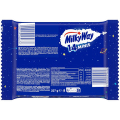 Mini velké balení čokolády, mini čokoládové tyčinky s nugátovým krémovým karamelem, 227 g, tip na čokoládový dárek, velké balení čokolády