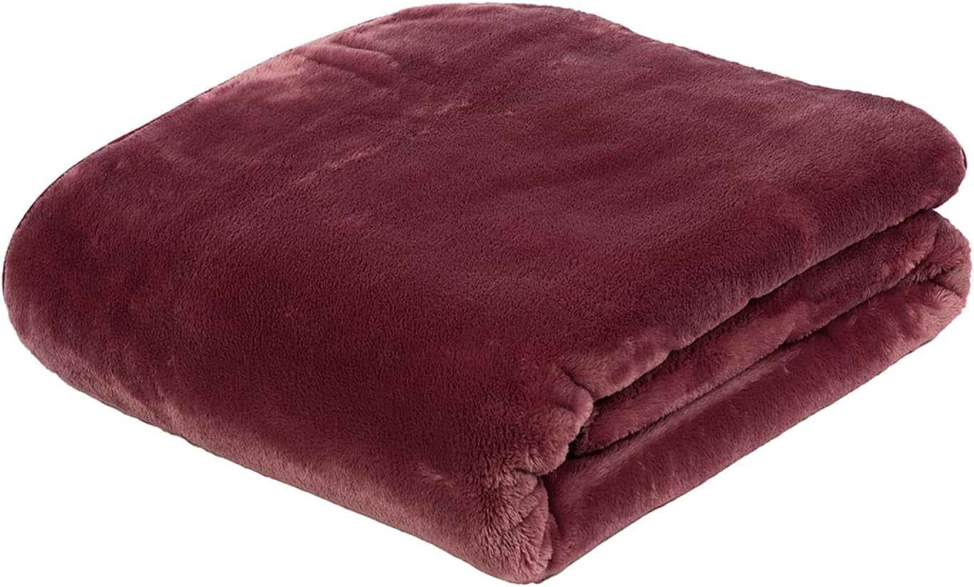 Gözze - Pohodlná deka Premium Cashmere-Feeling, 500 G/M², 180 X 220 Cm - hořčice Postele a přikrývky Besuche den Gözze-Store Berries 130 X 170 Cm