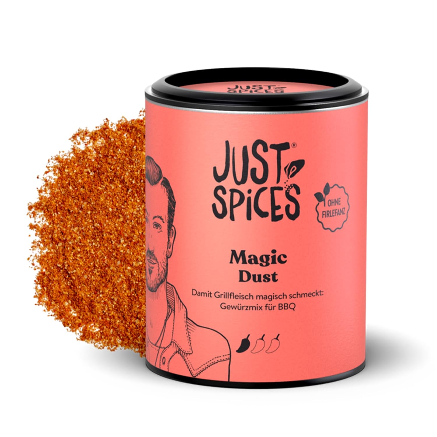 Just Spices Hähnchen Allrounder I Mariniere Geflügel, Brathähnchen, Wings und vieles mehr I Gewürzdose, 79 g