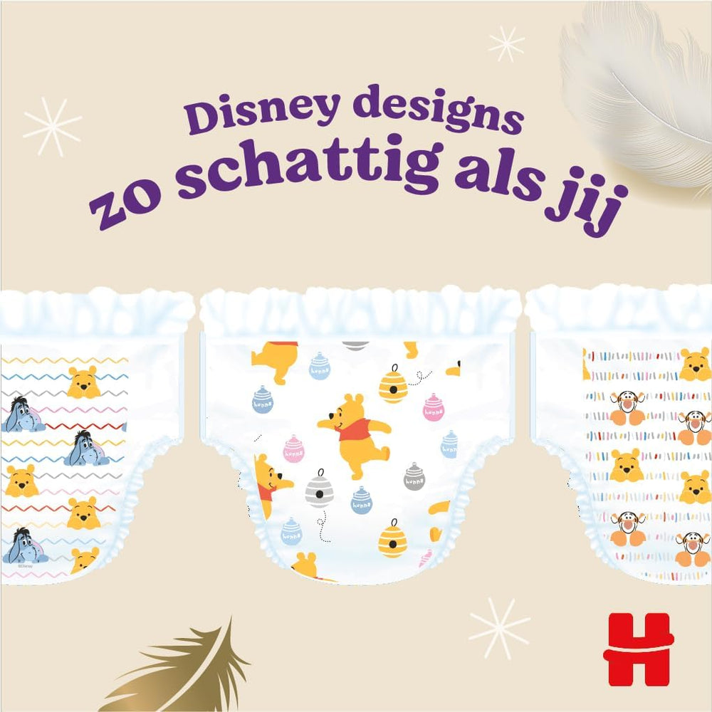 Pleny Huggies Extra Care, velikost 5 (12-17 kg), design Disney, 96 kusů