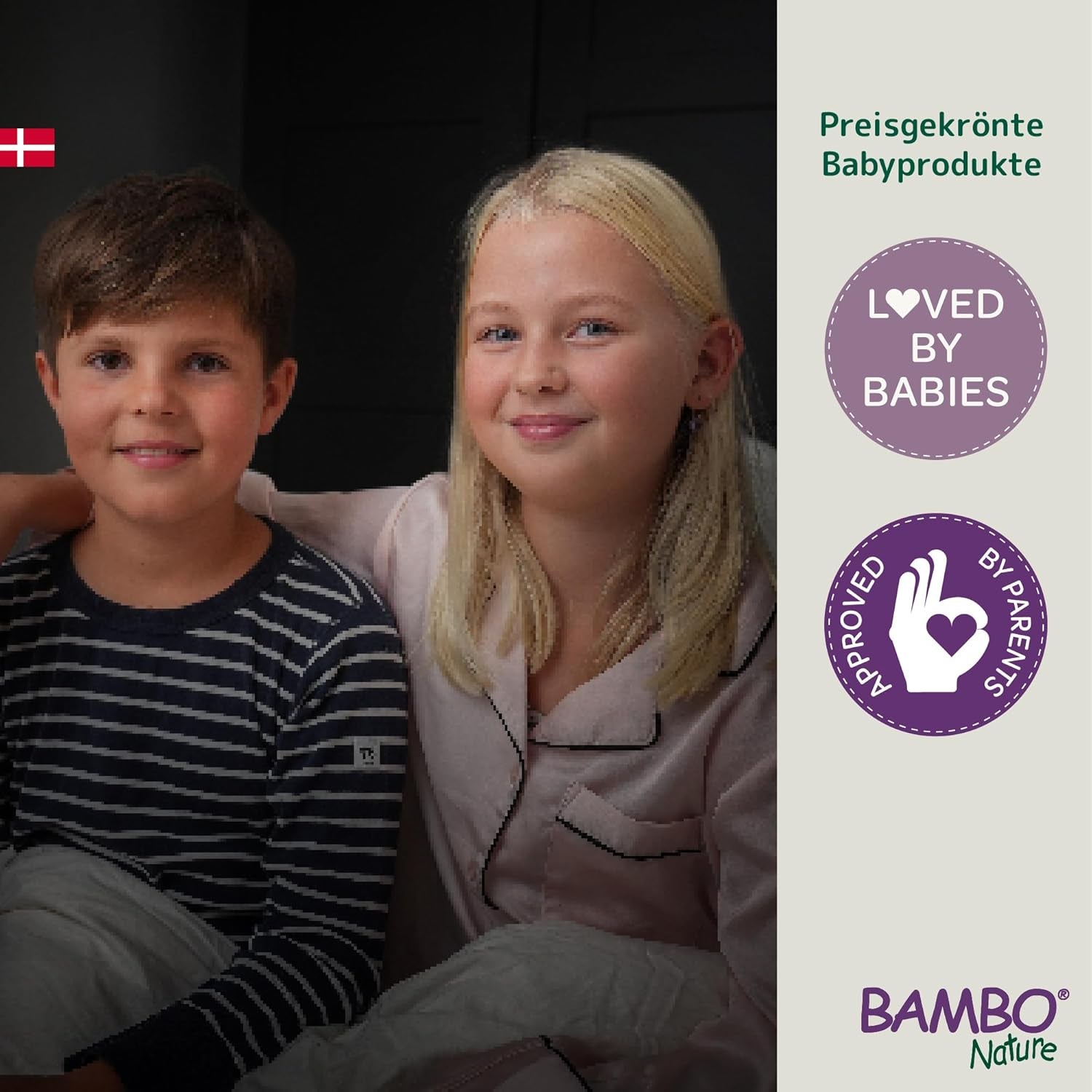 Bambo Dreamy noční stahovací pleny, velké (35-50kg/77-110lbs), 10-balení | Stahovací plenky pro děti | Ultra absorpční noční prádlo