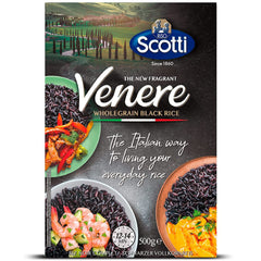 Scotti Black celozrnná rýže Riso Nero Venere 500 g