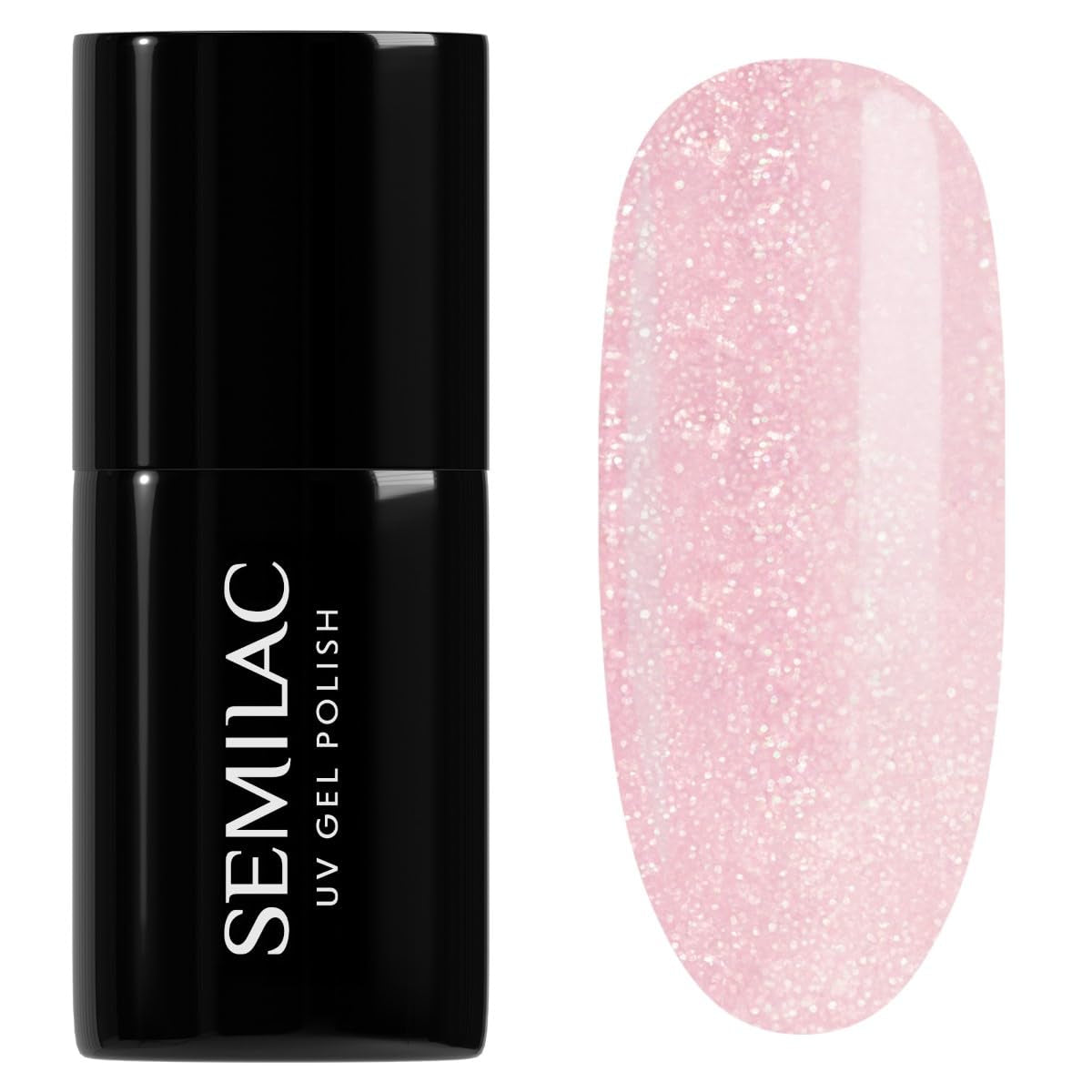 Semilac UV Nagellack Hybrid 404 Black Beans Muffin 7ml Kollektion Tastes of Fall