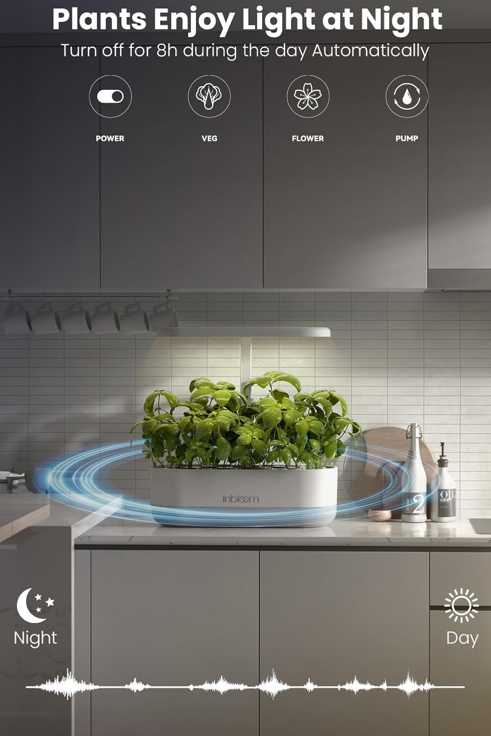 Hydroponický pěstební systém, 12 lusků