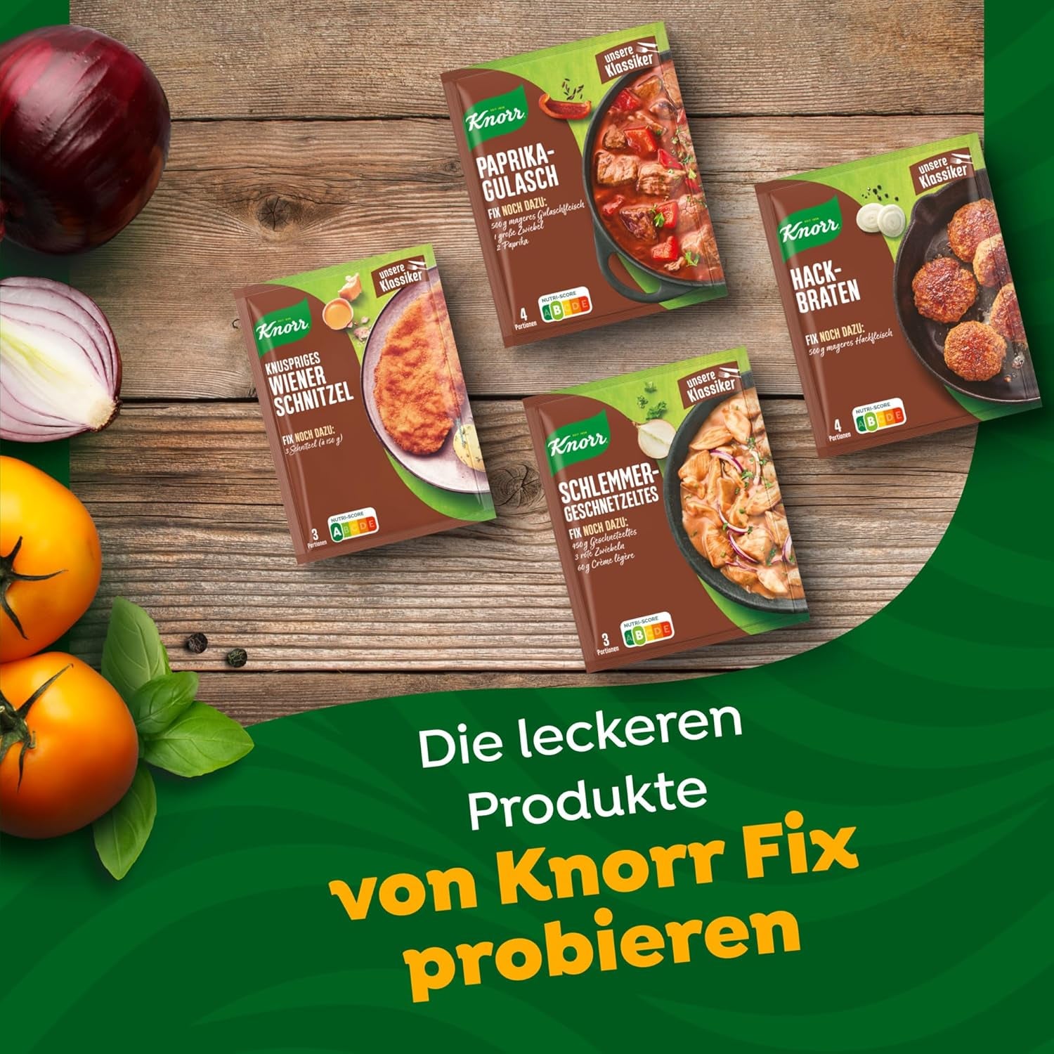 Knorr Fix Würzmischung Schlemmer-Geschnetzeltes für ein leckeres Fleischgericht ohne geschmacksverstärkende Zusatzstoffe 43 g 1 kus