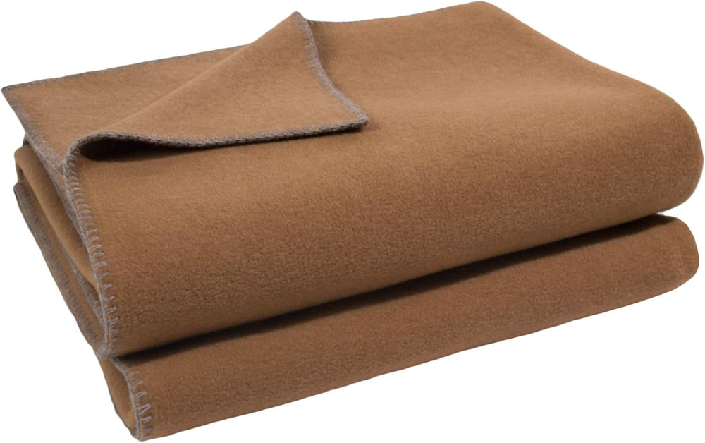 Deka Zoeppritz v barvě: červená, Vyrobeno z 65% Polyester, 35% Viskóza, Rozměr: 160X200 Cm, 103291-235-160X200 Postele a přikrývky Zoeppritz od roku 1828 815 Sahara 160X200 Cm