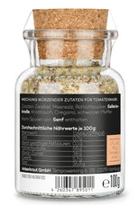 Ankerkraut Tomatensaucen, na těstoviny, špagety, tortellini und Klassiker aus Italien, Lecker zu Hause cochen, Mischung würzender Ingredient für Tomatenmark, 100 g v korkovém skle