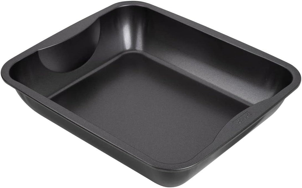 Zenker Xxl-Brat- Und Auslaufform (40 X 8 X 34 Cm) SPECIAL COOKING, Rechteckige Ofenform Mit Antihaftbebeschichtung, Backblech Für Krosse Braten & Saftige Aufläufe (Farbe: Schwarz), Menge: 1 Stück Matrite si tavi pentru copt Naty Shop