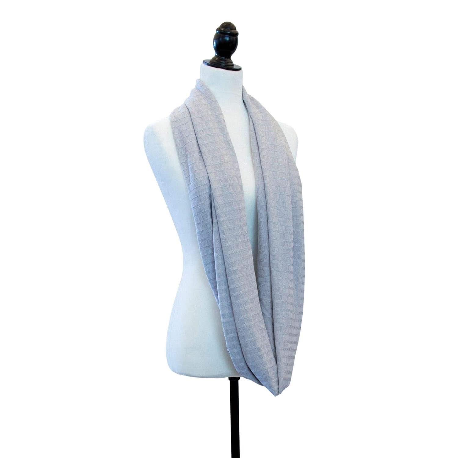 Chicco - Boppy Infinity šátek na kojení 17 cm šedý Doplňky Jídlo a kojení Bebe Naty Shop