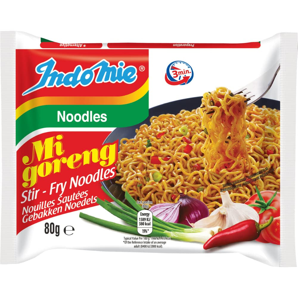 INDOMIE – Instantní nudle Mi Goreng – Multipack (40 x 80 g)