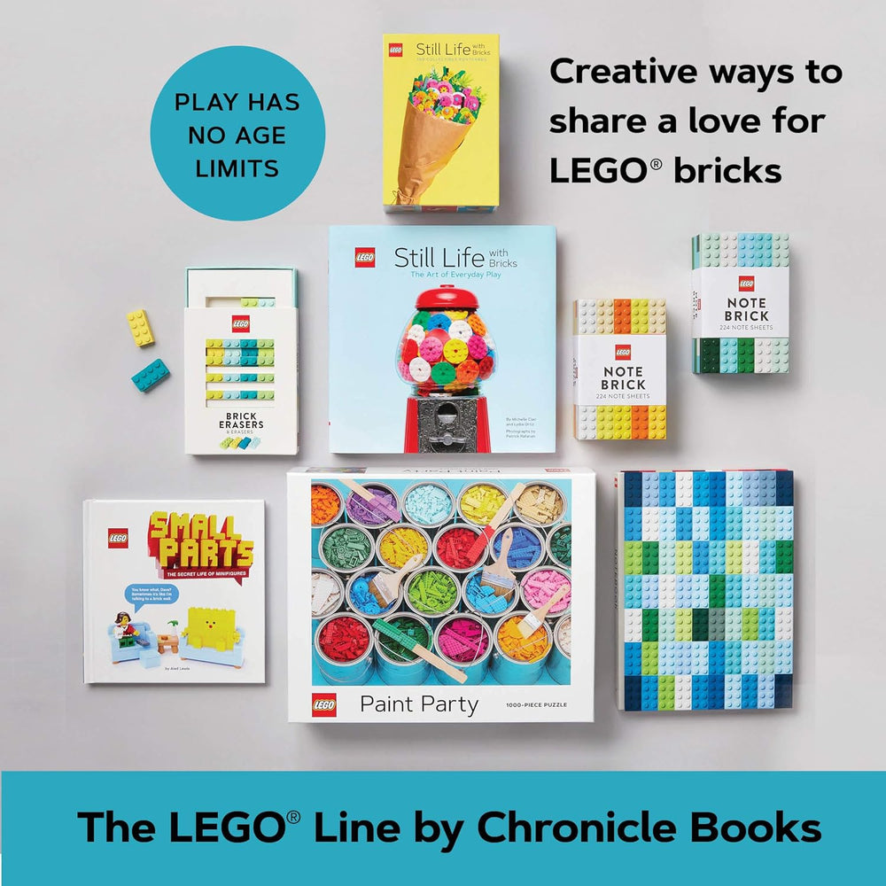 LEGO® Note Brick (modro-zelená): 224 listů s poznámkami (LEGO x Chronicle Books)