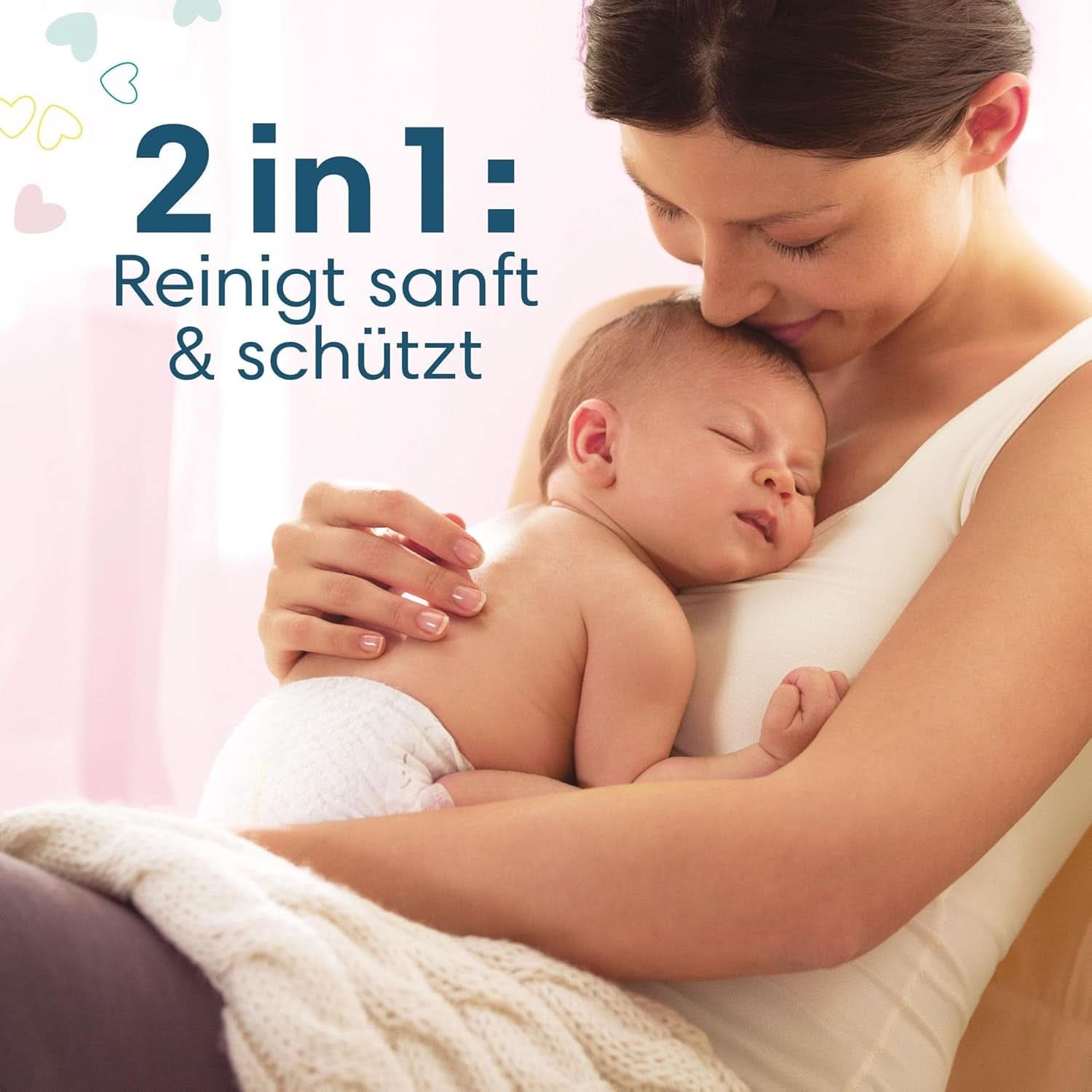 Pampers Sensitive Feuchttücher 5 Packungen Mit 52 Stück - 260 Feuchttücher, Ohne Duft, Für Eine Sanfte Und Weiche Reinigung Naty Shop