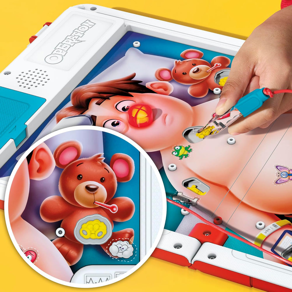 Joc electronic de societate Operation într-o cutie de transport