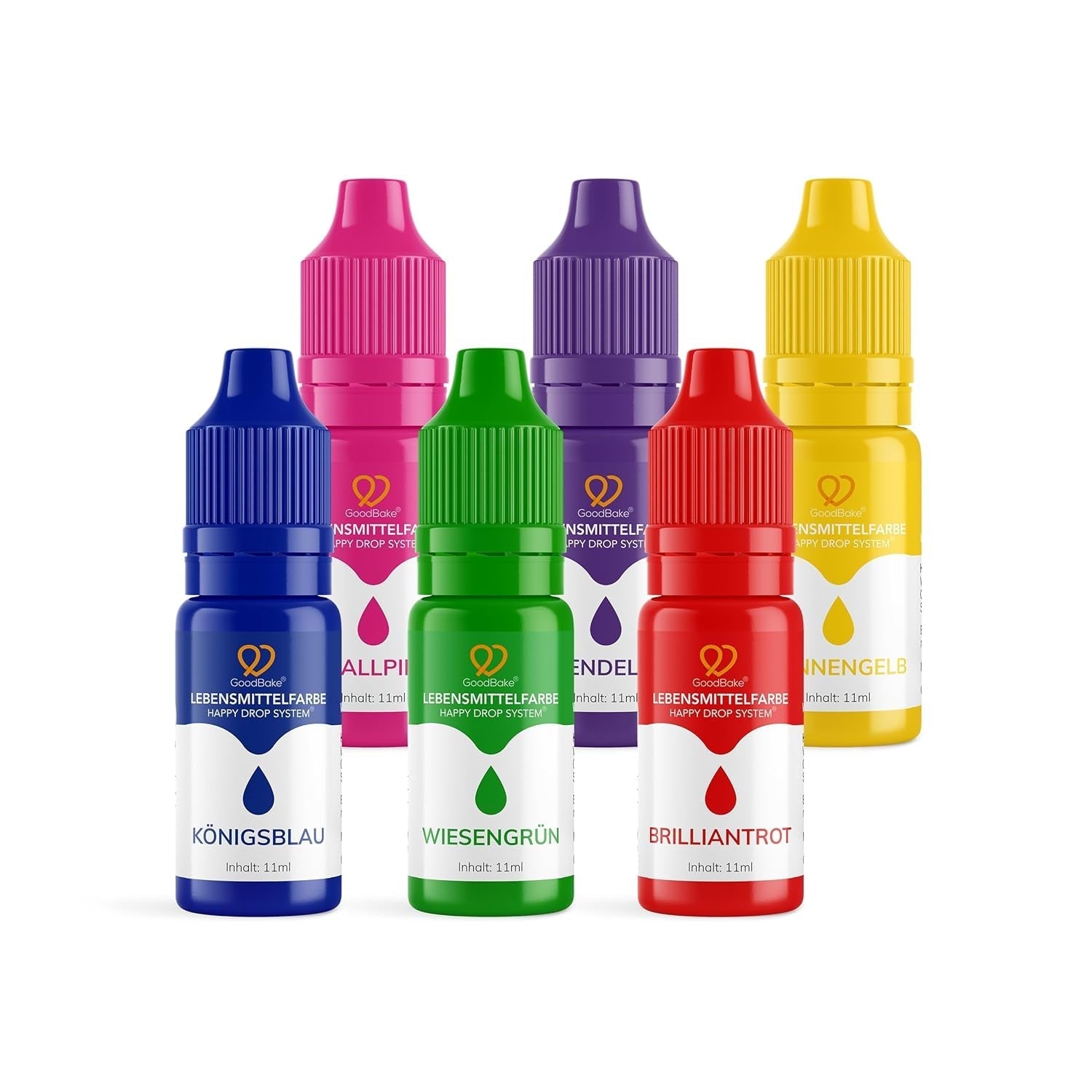 Colorant alimentar roz Goodbake (11 ml) – Colorant alimentar intens – Culoare foarte concentrată – Pentru colorarea prăjiturilor, fondantului, cremei de unt, băuturilor, slime-ului și multor altor obiecte. 100% vegan