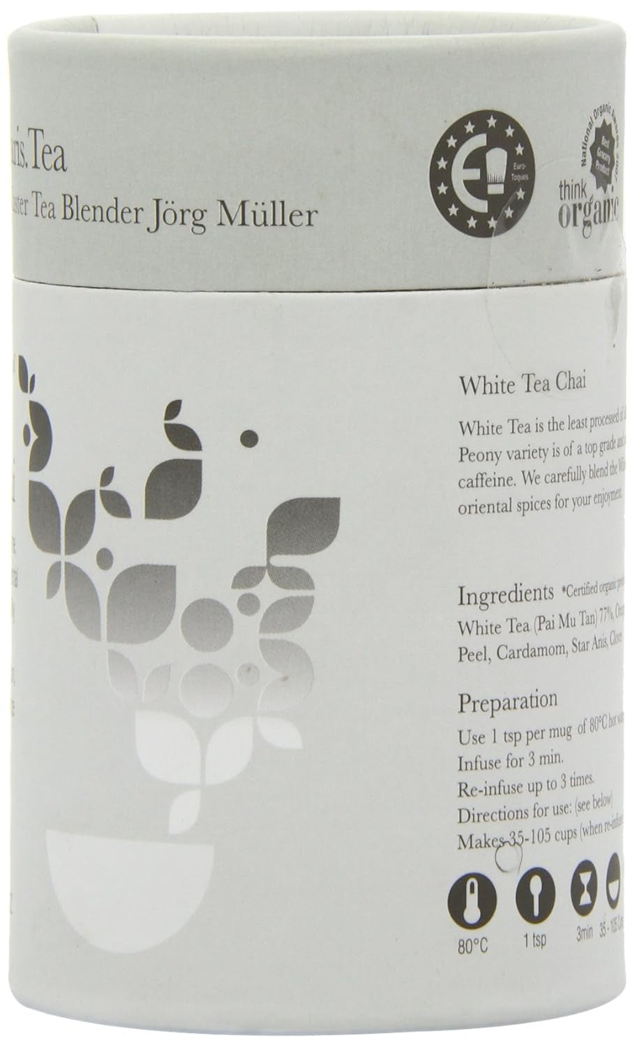 Solaris Ceai organic Ceai alb Chai 25 g