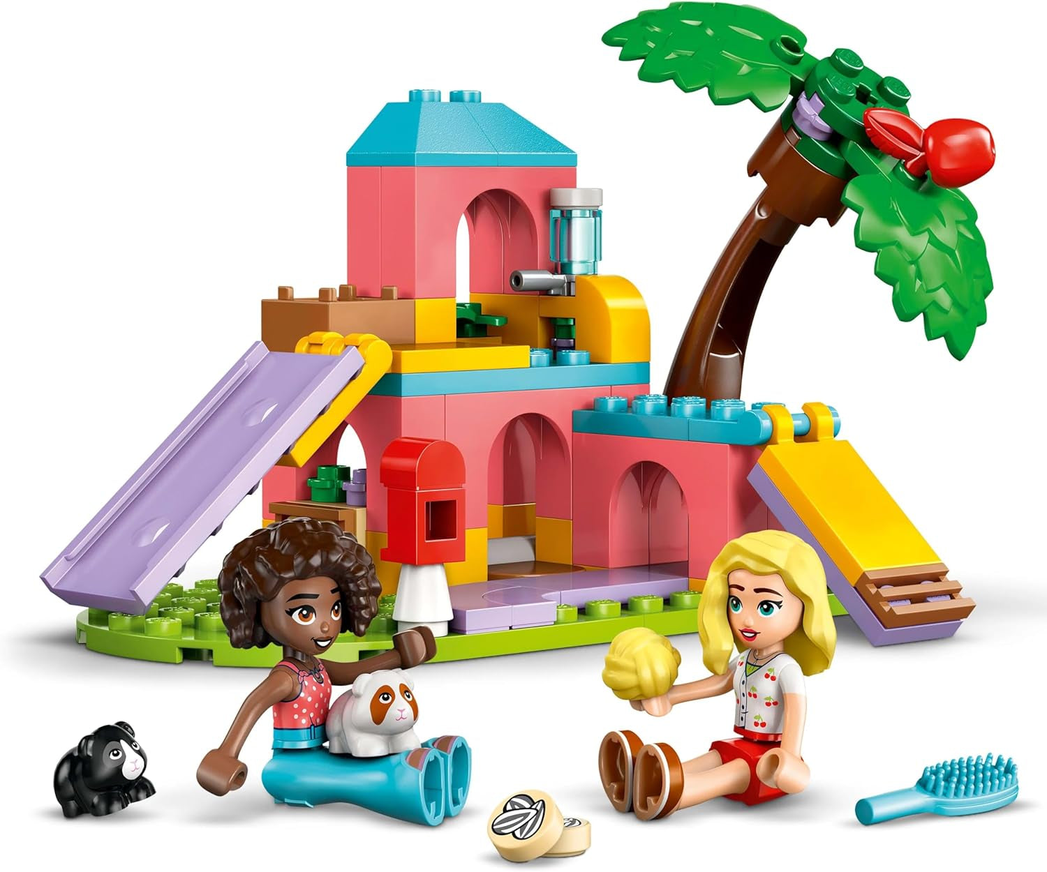 LEGO Friends Stavebnice a hrací hra pro morče se 2 minifigurkami a 2 zvířaty Hračka pro dívky 5+ Zvířecí sada 42640 Stavebnice Besuche den LEGO-Store