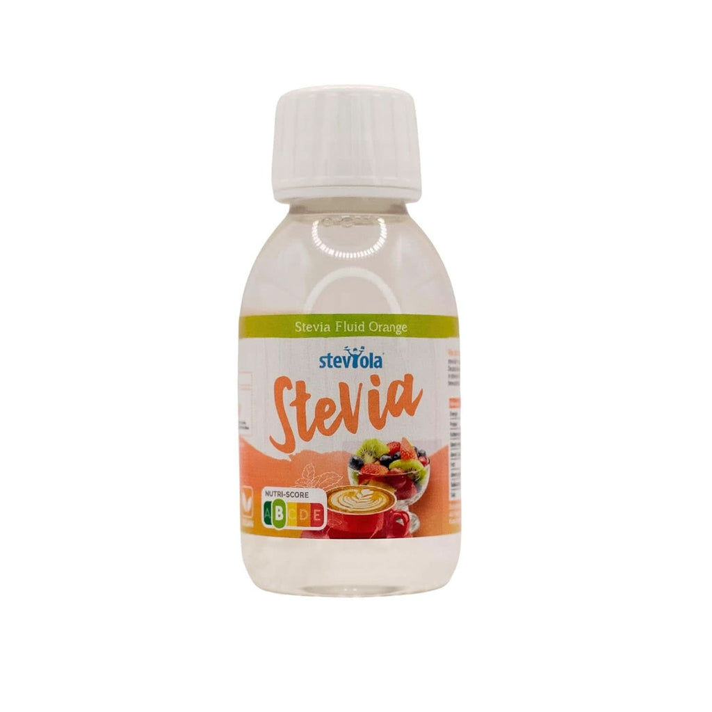 Steviola Stevia Fluid aromă de cireșe fructate, 125 ml Indulcitori Naty Shop 125 ml Portocala