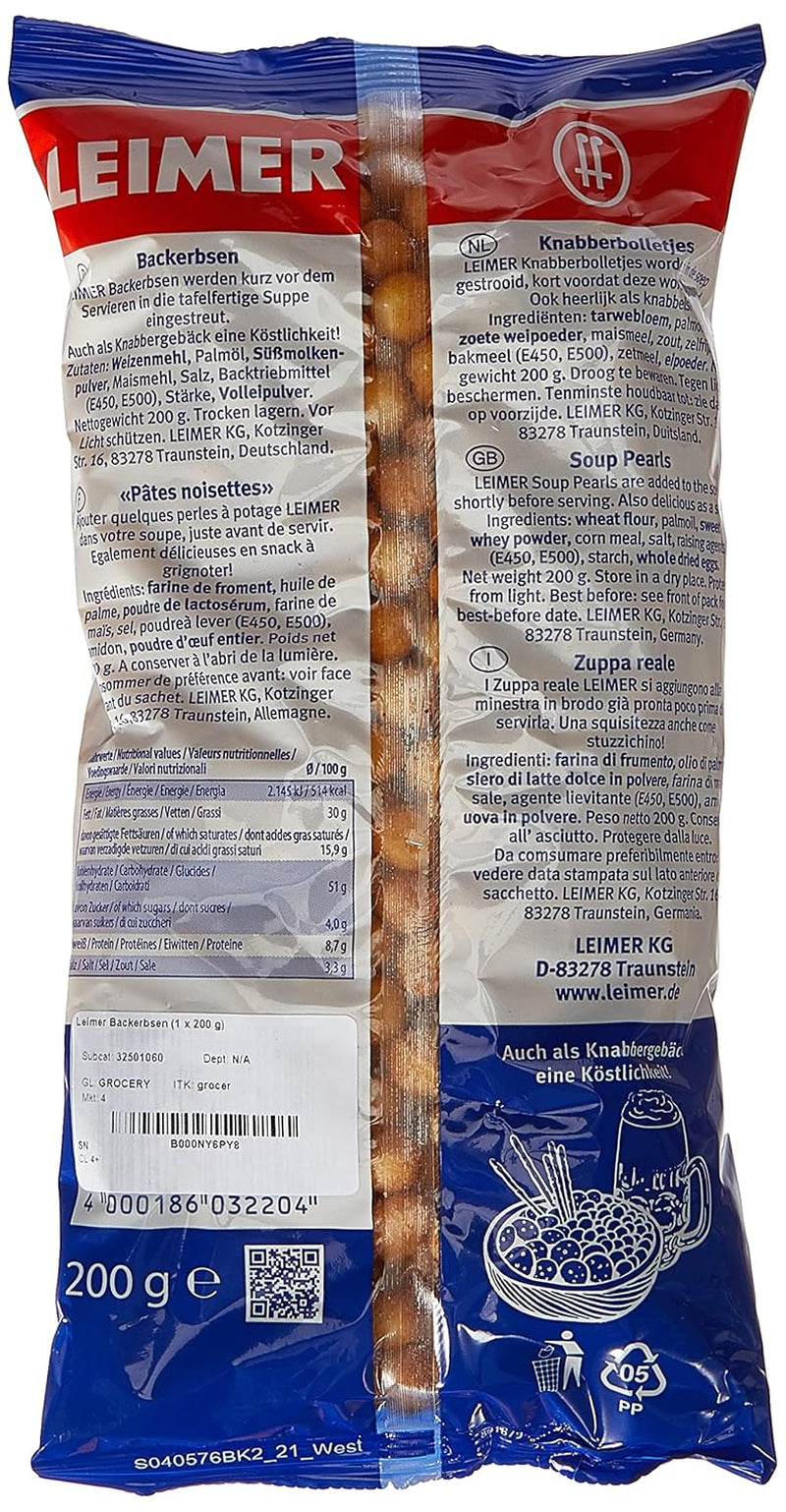 Leimer Backerbsen (1 x 200 g)