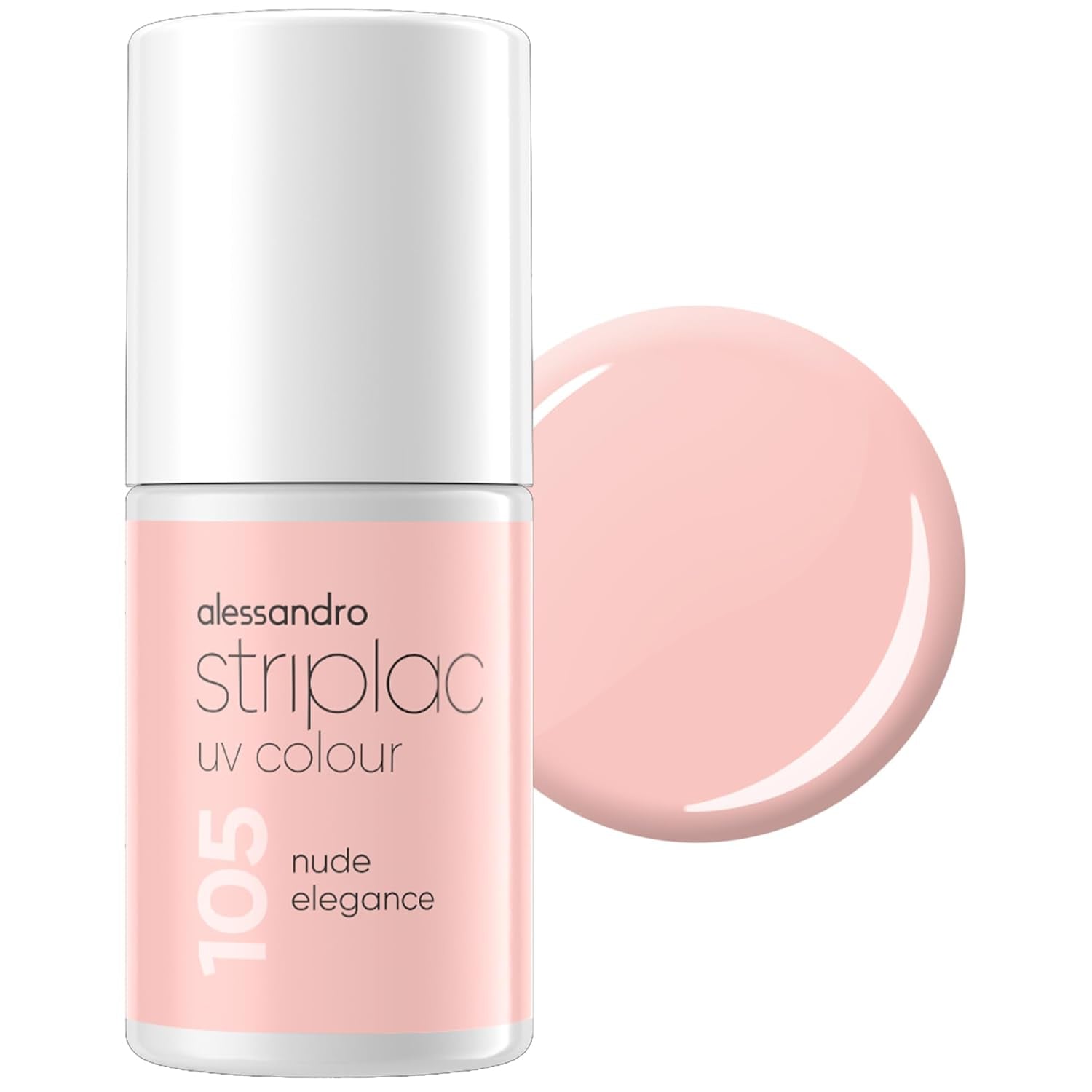 alessandro Striplac UV-Nagellack Lilly Billy – Schonend und langanhaltend – Einfache Entfernung dank Peel-Off-Technologie – Vegan und tierversuchsfrei – 8 ml