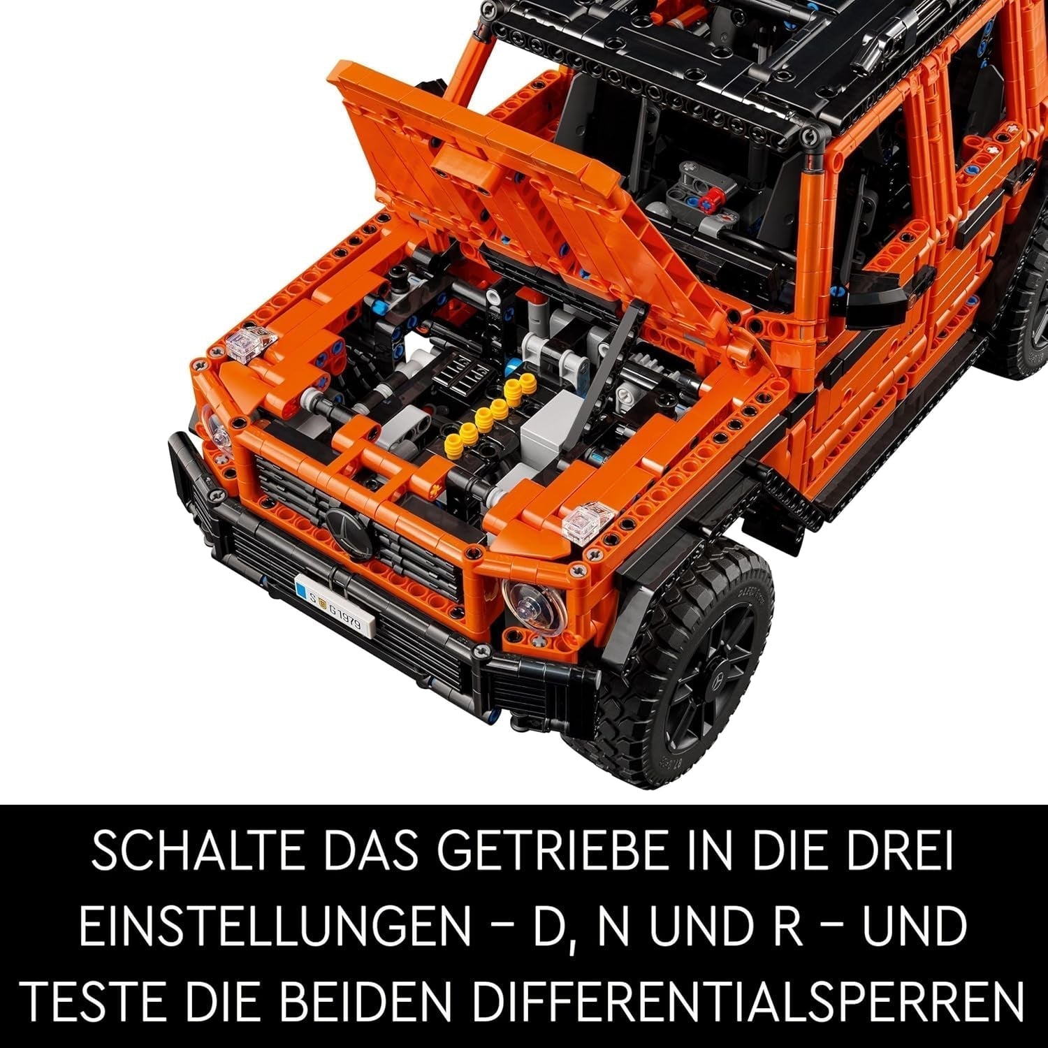 LEGO Technic Mercedes-Benz G 500 Professional Line, Stavebnice modelu auta třídy G, Dárek pro dospělé, Sada luxusních terénních vozidel, Sběratelský Mercedes, Autíčko 42177 Stavebnice Besuche den LEGO-Store