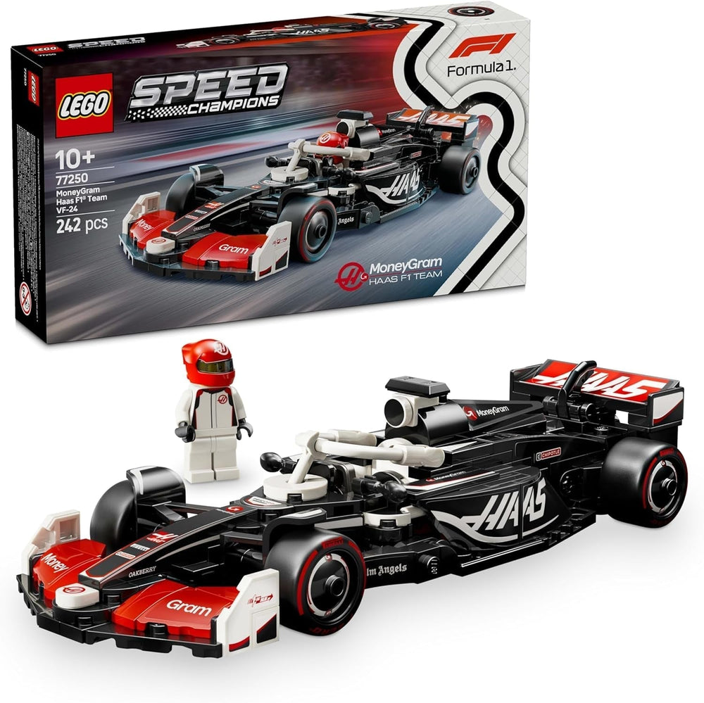 Závodní auto LEGO Speed Champions Mercedes-Amg F1 W15 - Minifigurka Formule 1 - Model auta ke sbírání a stavění - Dárek pro chlapce a dívky od 10 let nebo dospělé fanoušky 77244 Stavebnice Besuche den LEGO-Store Moneygram Haas F1 Team Vf-24 Závodní auto 77250