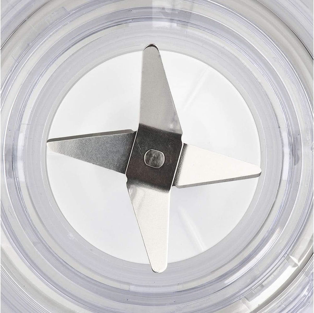 Girmi FR46 Elektrischer Mixer, 1,5 litru, 2 Geschwindigkeiten Mit Pulse-Funktion, 4 Edelstahlklingen, Messbecherdeckel, Messbecher Mit Scale, Sicherheitseinrichtung, Weiß/Rot Kitchen Naty Shop