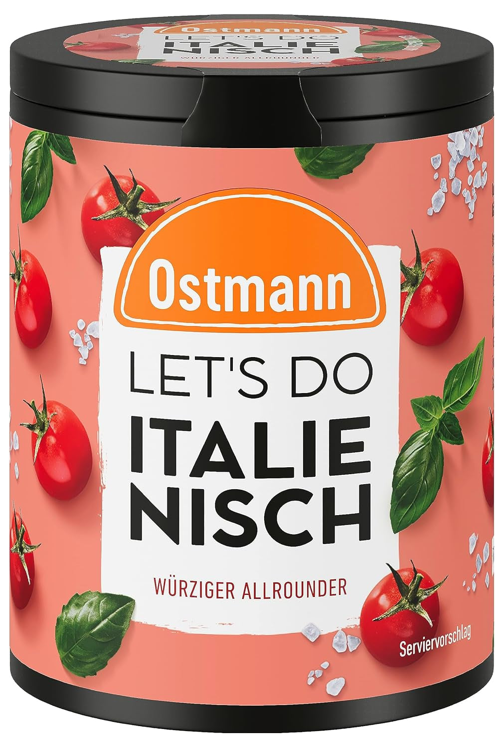 Ostmann Gewürze - Let's Do Fisch Allrounder | Gewürzsalz für Bratfisch, Flammlachs und Meeresfrüchte | Würziger Allrounder s hořčicí, citronem a koprem | 85 g v recyklované tyči Metalldose