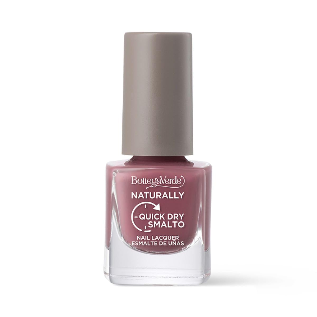 Oja cu uscare rapidă naturală, 5 ml, roz mătăsos