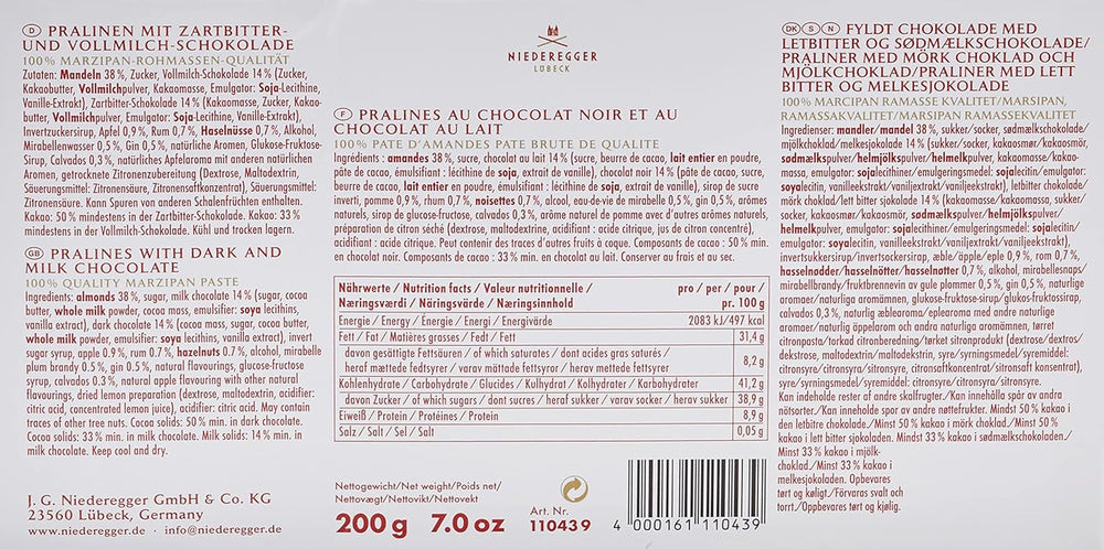Marcipán Niederegger Classic Variants (alkohol) 200g