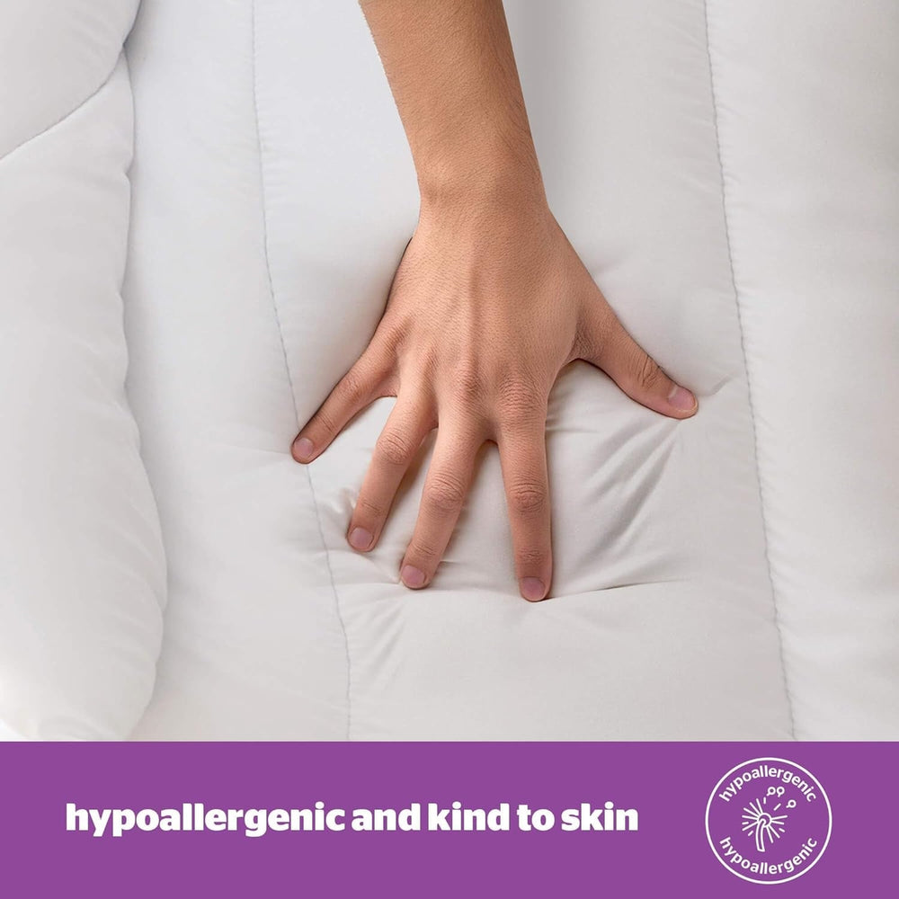 Plapumă Silentnight Deep Sleep, alb, microfibră, alb, pat single Plapumi si pilote Naty Shop