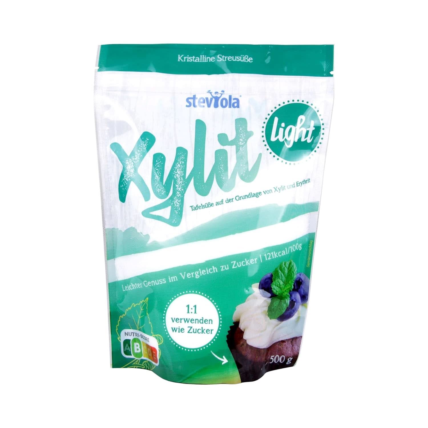 Steviola | Sladidlo stévie | Sladidlo bez kalorií, 300 gramů Sladidla Naty Shop Xylit Light 500 gramů
