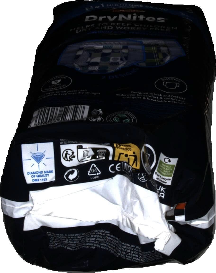 Huggies Drynites Super savé noční plenky, pro chlapce 8-13 let (30-48 kg), 9 ks Mother and Child Naty Shop