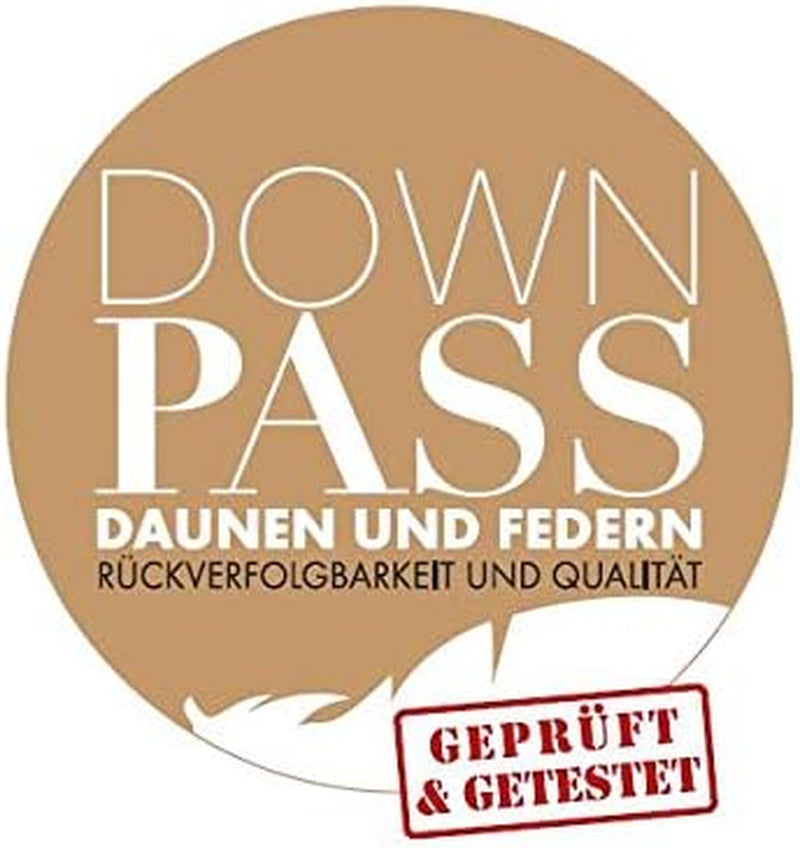 Přikrývka Badenia Trendline Comfort, teplá zimní přikrývka s 90 % prachového peří a 10 % peří třídy I, 135 X 200 cm, prachové peří Pass Tested & Oeko-Tex Certified, Vyrobeno podle německého standardu kvality Peřiny a přikrývky Naty Shop